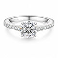 "Zermatt" Moissanite 2ct Solitaire Ring
