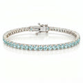 "Miami" Aquamarine Tennis Bracelet 2.0