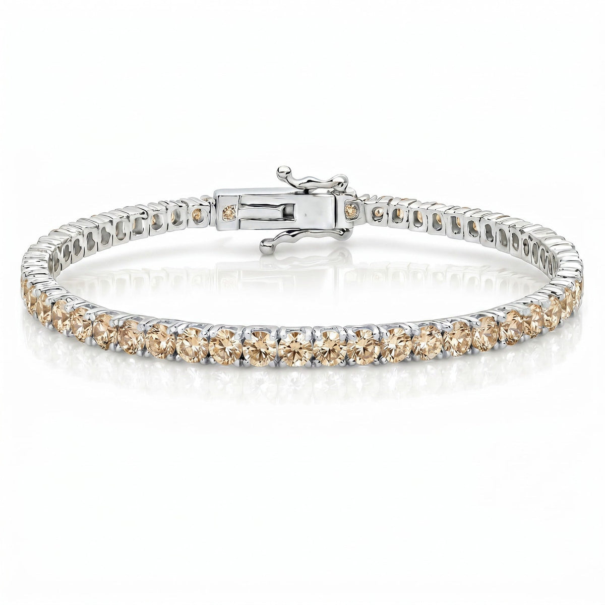 "Miami" Champagne Tennis Bracelet 2.0