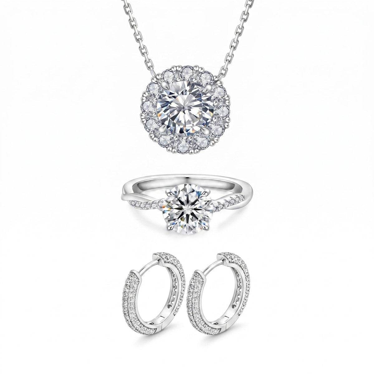"Geneva" Halo Set