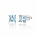 "Capri" Aquamarine Studs