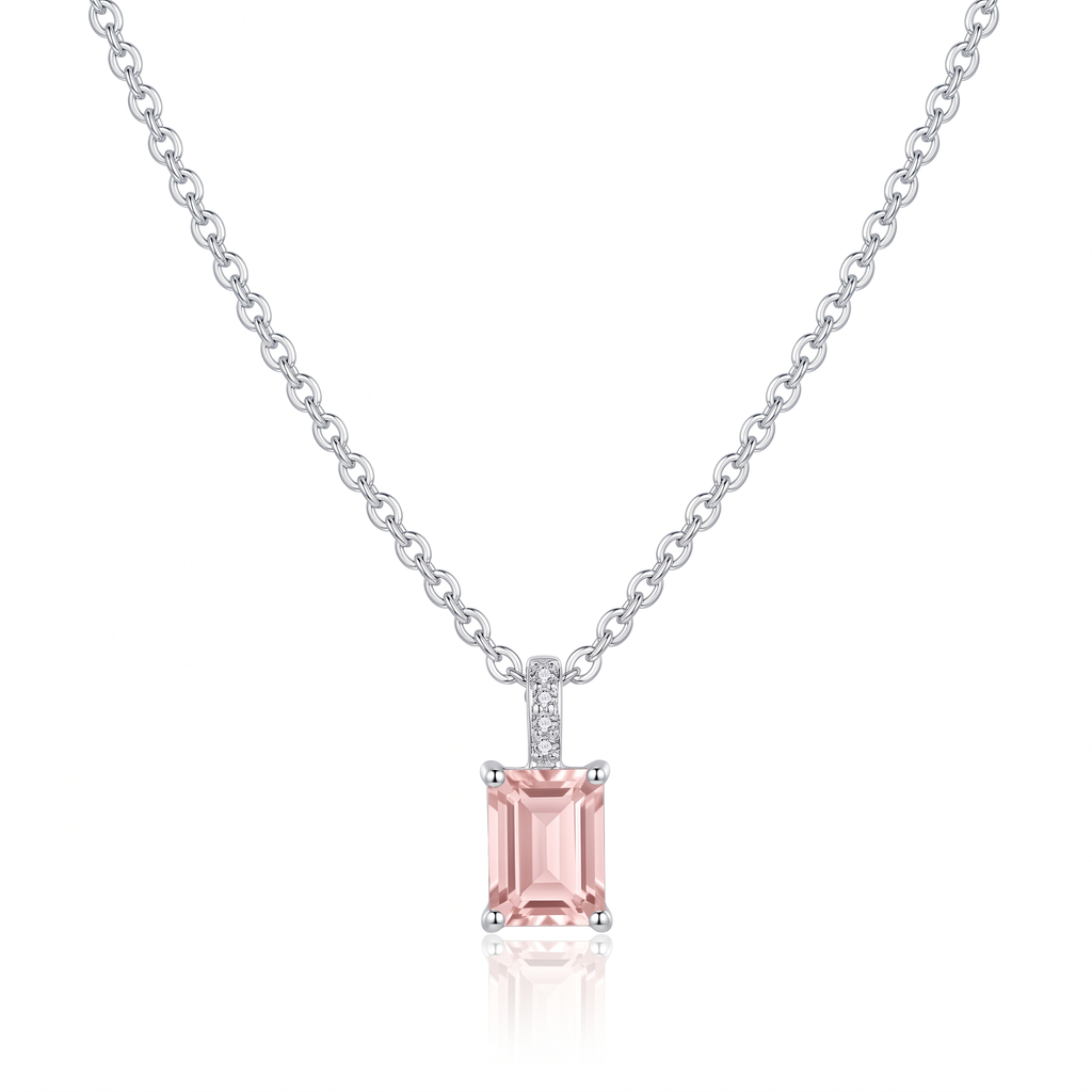 "Cannes" Morganite Pendant