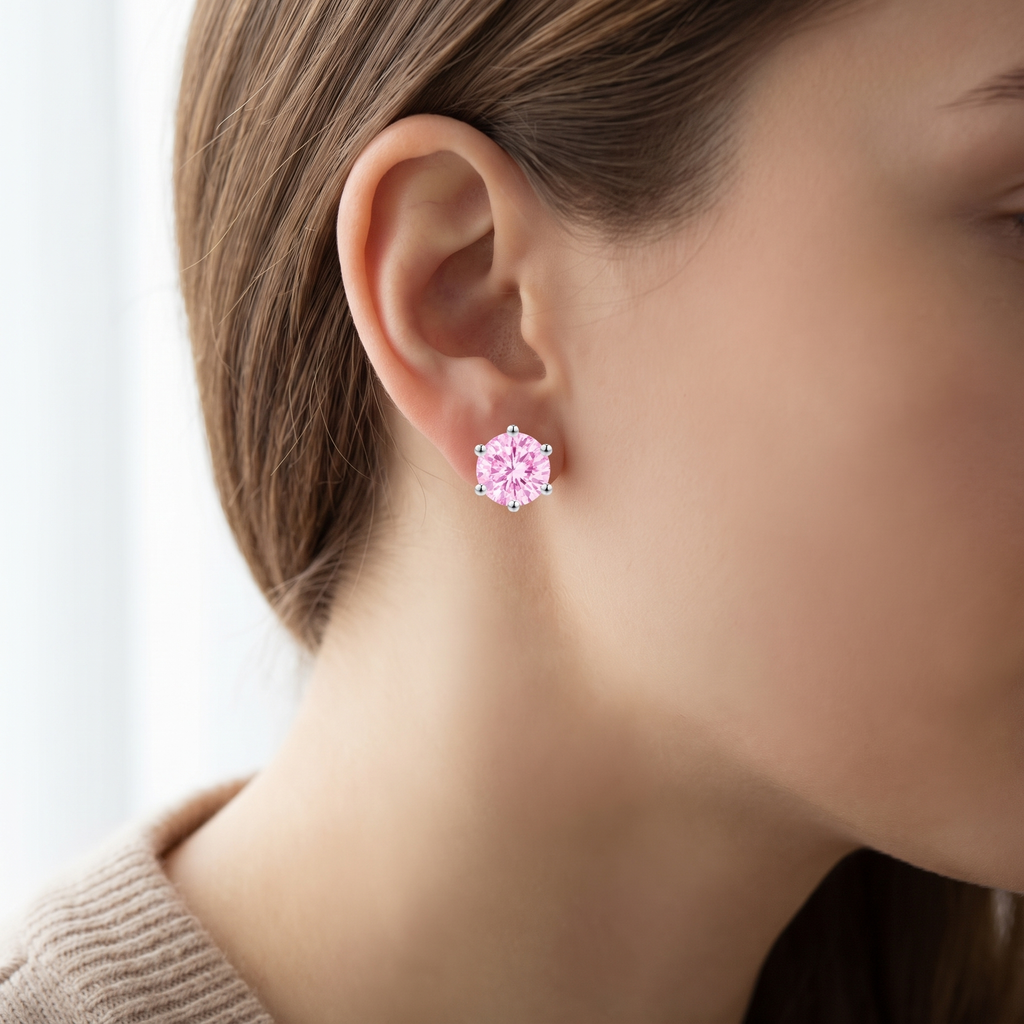 "Miami" Pink Sapphire Tennis Set