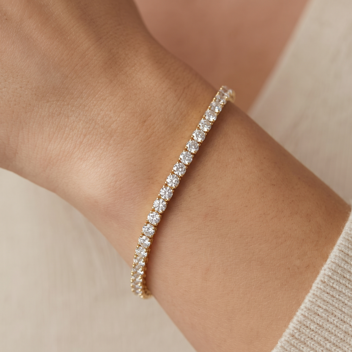 "Miami" Classic & Pink Sapphire Stack Set