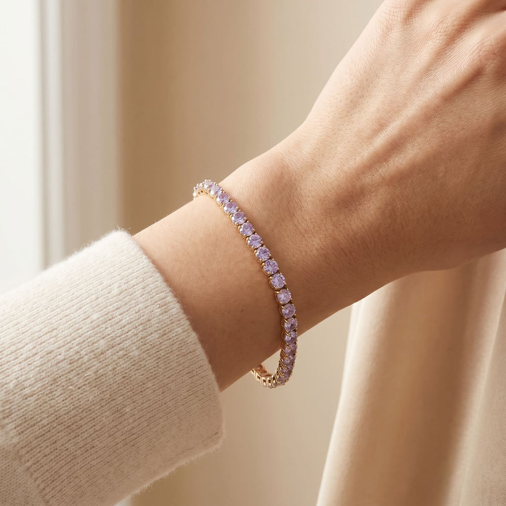 "Miami" Lavender Tennis Bracelet 2.0