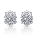 "Marseille" Flower Cluster Studs