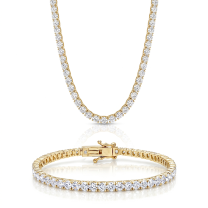 "Miami" Classic Bracelet & Choker Set