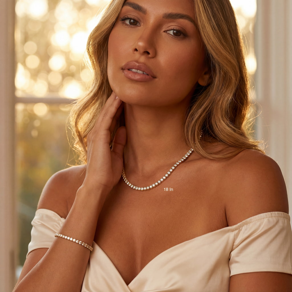 "MIAMI" CLASSIC TENNIS CHOKER 2.0