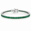 "Miami" Emerald Tennis Bracelet 2.0